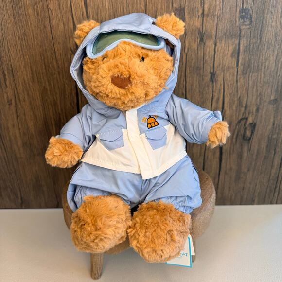 Jellycat Bartholomew Bear Snow Suit FAST SHIP NEW Bartholomew Christmas - Picture 3 of 9